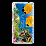 Coque Nokia Lumia 1320 Poisson jaune