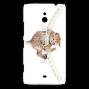 Coque Nokia Lumia 1320 Chaton sur une corde