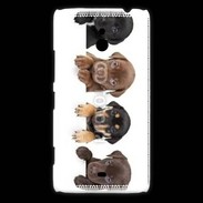 Coque Nokia Lumia 1320 Alignement de petits chiens