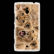Coque Nokia Lumia 1320 Lionceaux