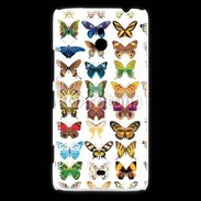 Coque Nokia Lumia 1320 Tableau de papillons