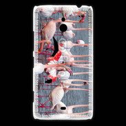 Coque Nokia Lumia 1320 flamand rose