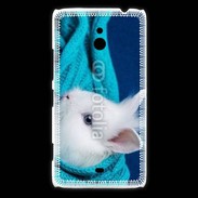 Coque Nokia Lumia 1320 Portrait de lapin 5