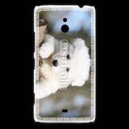 Coque Nokia Lumia 1320 Chiot berger blanc suisse