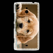 Coque Nokia Lumia 1320 Chiot labrador golden 2