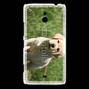 Coque Nokia Lumia 1320 Mignon petit labrador