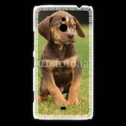 Coque Nokia Lumia 1320 Chiot marron 2