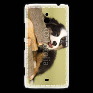 Coque Nokia Lumia 1320 Chiot bucheron
