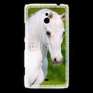 Coque Nokia Lumia 1320 Portrait cheval blanc 10