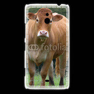 Coque Nokia Lumia 1320 Vache de race limousine