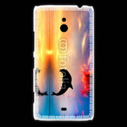 Coque Nokia Lumia 1320 Dauphin dans l'océan 5