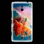 Coque Nokia Lumia 1320 Méduse géante et poissons