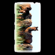 Coque Nokia Lumia 1320 Groupe de chevaux