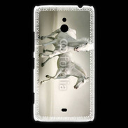 Coque Nokia Lumia 1320 Chevaux blancs