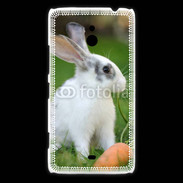 Coque Nokia Lumia 1320 Lapin et carotte