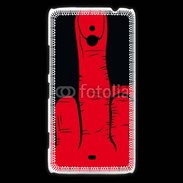 Coque Nokia Lumia 1320 Red hand show fuck