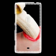 Coque Nokia Lumia 1320 Manger une banane