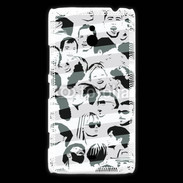 Coque Nokia Lumia 1320 Multi visages