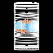 Coque Nokia Lumia 1320 Code barre ensoleillé