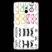 Coque Nokia Lumia 1320 Lunette et moustache 5
