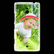 Coque Nokia Lumia 1320 Sourire de bébé en plein air