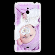 Coque Nokia Lumia 1320 Amour de bébé en violet