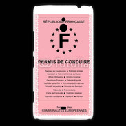 Coque Nokia Lumia 1320 Permis de conduire