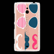 Coque Nokia Lumia 1320 Moustache et lunettes 5