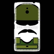 Coque Nokia Lumia 1320 Moustache militaire