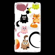 Coque Nokia Lumia 1320 Humour de chats
