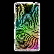 Coque Nokia Lumia 1320 Empreintes digitales de couleur