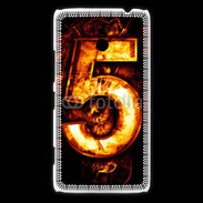 Coque Nokia Lumia 1320 Cinq en feu