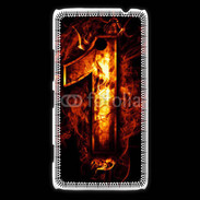 Coque Nokia Lumia 1320 Un en feu
