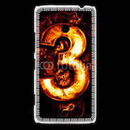 Coque Nokia Lumia 1320 Trois en feu