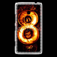 Coque Nokia Lumia 1320 Huit en feu