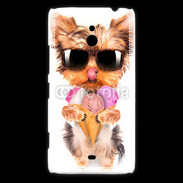 Coque Nokia Lumia 1320 Yorkshire avec un cornet de glace
