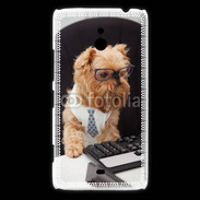 Coque Nokia Lumia 1320 Chien informaticien