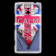 Coque Nokia Lumia 1320 Keep Calm Businessman