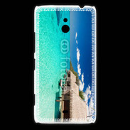 Coque Nokia Lumia 1320 Bungalow sur mer tropicale