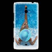 Coque Nokia Lumia 1320 Femme à la piscine