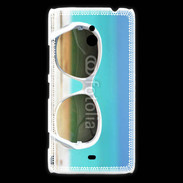 Coque Nokia Lumia 1320 Lunette de soleil sur la plage