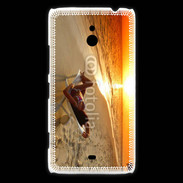 Coque Nokia Lumia 1320 Couché de soleil agréable sur la plage