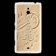 Coque Nokia Lumia 1320 Soleil et sable sur la plage
