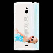 Coque Nokia Lumia 1320 Petite fille à la plage