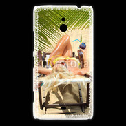 Coque Nokia Lumia 1320 Femme sexy à la plage 25