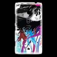 Coque Nokia Lumia 1320 Graffiti style femme