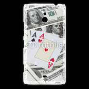 Coque Nokia Lumia 1320 Paire d'as au poker 2