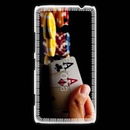Coque Nokia Lumia 1320 Poker paire d'as