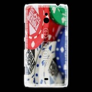Coque Nokia Lumia 1320 Jetons de poker en vrac 1