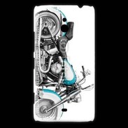 Coque Nokia Lumia 1320 Vintage moto Harley